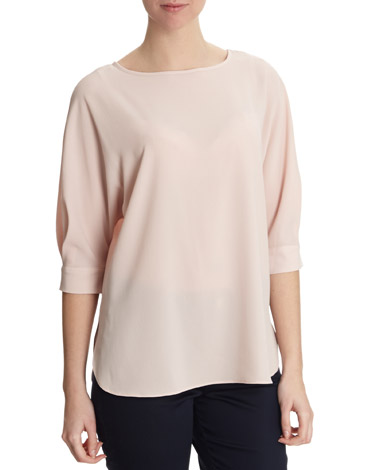 Gallery Three-Quarter Sleeve Blouse